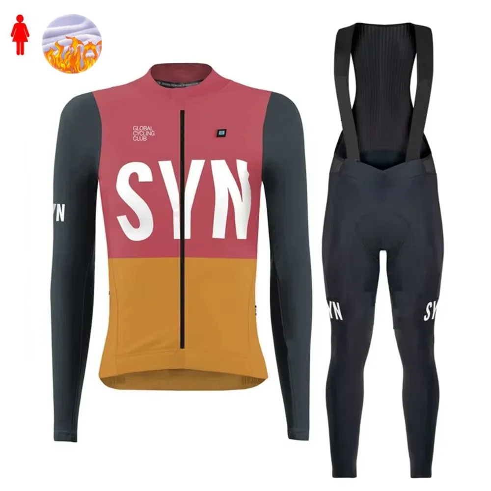 SYN Winter Fleece Cycling Jers - Cycling Gear Jersey 评论和价格